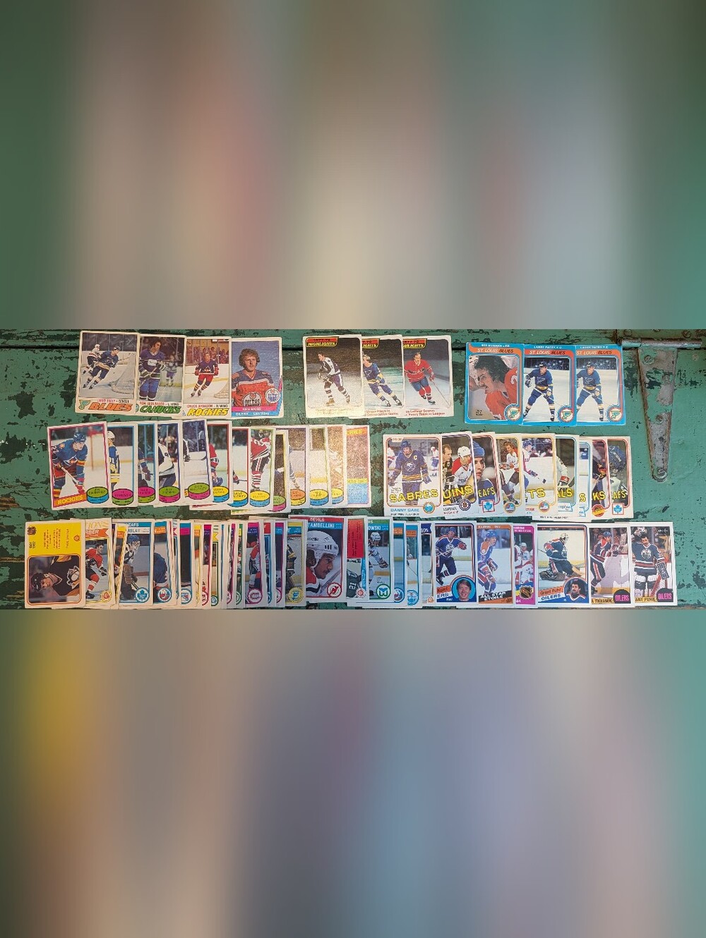 Vintage O-pee-chee Hockey Card Lot Of 89 Cards - 1970's And 1980's Cards